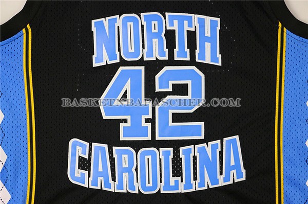 Maillot NCAA Universidad de Carolina del Norte Stackhouse Noir